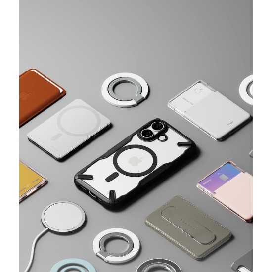 Θήκη Σιλικόνης Ringke Fusion X durable Magnetic PC Case with TPU Bumper for iPhone 17 black (FXMG1103E55) Θήκη Σιλικόνης Ringke Fusion X durable Magnetic PC Case with TPU Bumper for iPhone 17 black (FXMG1103E55)
