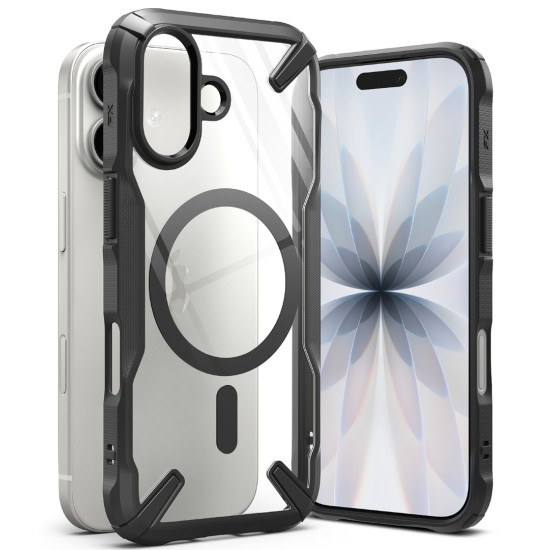 Θήκη Σιλικόνης Ringke Fusion X durable Magnetic PC Case with TPU Bumper for iPhone 17 black (FXMG1103E55) Θήκη Σιλικόνης Ringke Fusion X durable Magnetic PC Case with TPU Bumper for iPhone 17 black (FXMG1103E55)