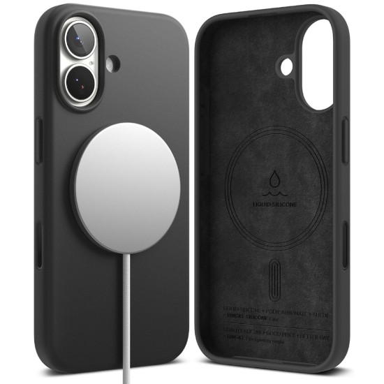 Θήκη Σιλικόνης Ringke Silicone Magnetic For iPhone 17 Black (SIMG1104E55) Θήκη Σιλικόνης Ringke Silicone Magnetic For iPhone 17 Black (SIMG1104E55)