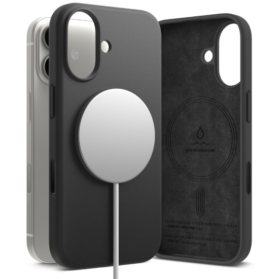Θήκη Σιλικόνης Ringke Silicone Magnetic For iPhone 17 Black (SIMG1104E55) Θήκη Σιλικόνης Ringke Silicone Magnetic For iPhone 17 Black (SIMG1104E55)
