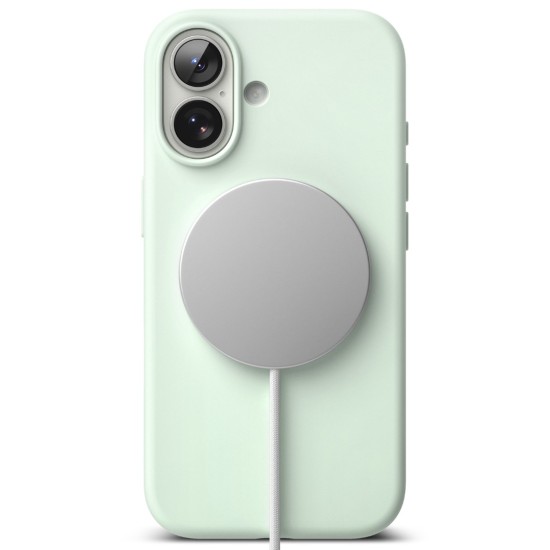 Θήκη Σιλικόνης Ringke Silicone Magnetic For iPhone 17 Soft Mint (SIMG1104E43)