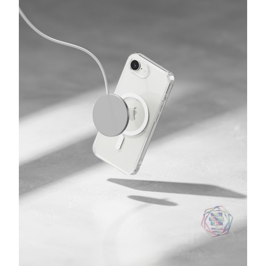 Θήκη Σιλικόνης Ringke Fusion Magnetic polycarbonate case with TPU frame for iPhone 16e Clear (FMG1032E52) Θήκη Σιλικόνης Ringke Fusion Magnetic polycarbonate case with TPU frame for iPhone 16e Clear (FMG1032E52)