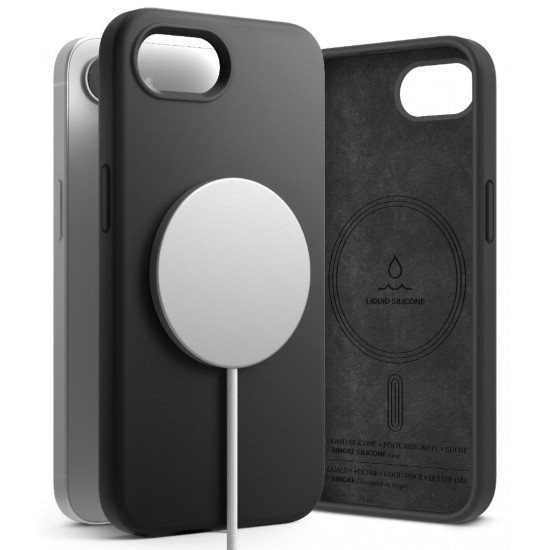 Θήκη Σιλικόνης Ringke Silicone Magnetic For iPhone 16e Black (SIMG1035E55) Θήκη Σιλικόνης Ringke Silicone Magnetic For iPhone 16e Black (SIMG1035E55)
