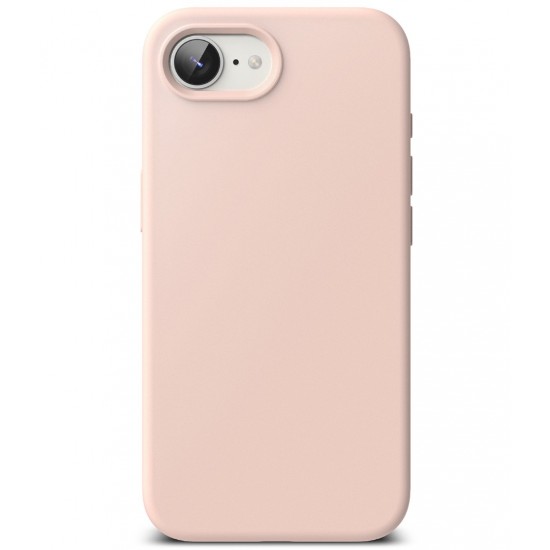 Θήκη Σιλικόνης Ringke Silicone Magnetic For iPhone 16e  Pink Sand (SIMG1035E67)