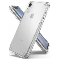 Θήκη Σιλικόνης Ringke Fusion TPU case with frame for iPhone XR Clear (FSAP0033)
