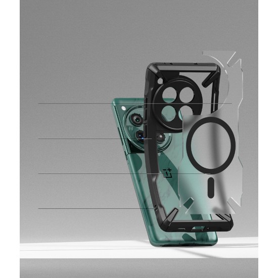 Θήκη Σιλικόνης Ringke Fusion X durable Magnetic PC Case with TPU Bumper for OnePlus 12 Matte Black (FXMGM815E55) Θήκη Σιλικόνης Ringke Fusion X durable Magnetic PC Case with TPU Bumper for OnePlus 12 Matte Black (FXMGM815E55)