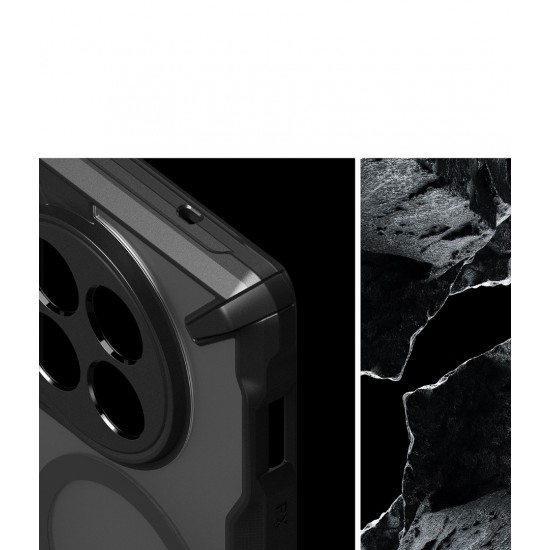 Θήκη Σιλικόνης Ringke Fusion X durable Magnetic PC Case with TPU Bumper for OnePlus 12 Matte Black (FXMGM815E55) Θήκη Σιλικόνης Ringke Fusion X durable Magnetic PC Case with TPU Bumper for OnePlus 12 Matte Black (FXMGM815E55)