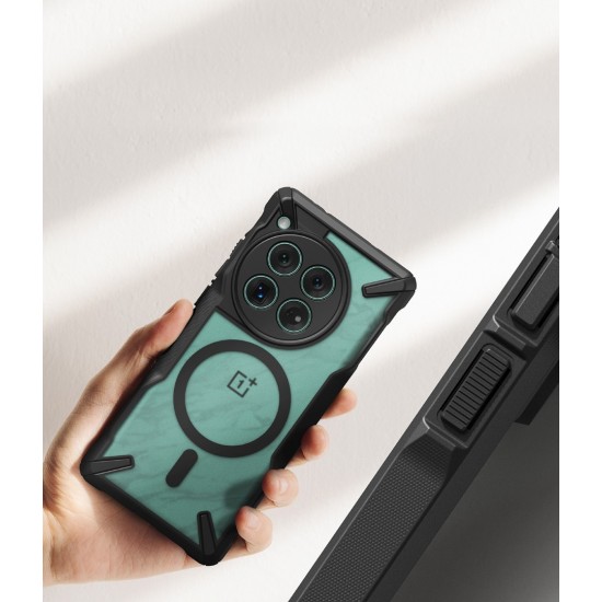 Θήκη Σιλικόνης Ringke Fusion X durable Magnetic PC Case with TPU Bumper for OnePlus 12 Matte Black (FXMGM815E55) Θήκη Σιλικόνης Ringke Fusion X durable Magnetic PC Case with TPU Bumper for OnePlus 12 Matte Black (FXMGM815E55)