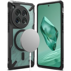 Θήκη Σιλικόνης Ringke Fusion X durable Magnetic PC Case with TPU Bumper for OnePlus 12 Matte Black (FXMGM815E55)