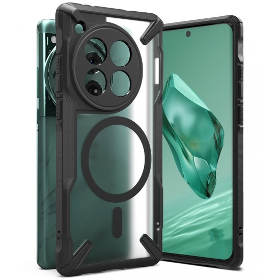 Θήκη Σιλικόνης Ringke Fusion X durable Magnetic PC Case with TPU Bumper for OnePlus 12 Matte Black (FXMGM815E55) Θήκη Σιλικόνης Ringke Fusion X durable Magnetic PC Case with TPU Bumper for OnePlus 12 Matte Black (FXMGM815E55)
