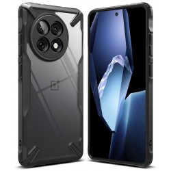 Θήκη Σιλικόνης Ringke Fusion X durable PC Case with TPU Bumper for Oneplus 13R black (FX1039R55)