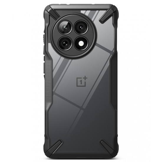 Θήκη Σιλικόνης Ringke Fusion X durable PC Case with TPU Bumper for Oneplus 13R black (FX1039R55)