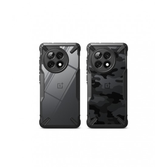 Θήκη Σιλικόνης Ringke Fusion X durable PC Case with TPU Bumper for Oneplus 13R black (FX1039R55)