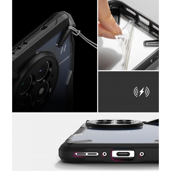 Θήκη Σιλικόνης Ringke Fusion X durable PC Case with TPU Bumper for Oneplus 13 black (FX1015R55) Θήκη Σιλικόνης Ringke Fusion X durable PC Case with TPU Bumper for Oneplus 13 black (FX1015R55)