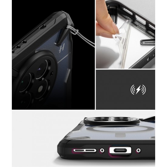 Θήκη Σιλικόνης Ringke Fusion X durable Magnetic PC Case with TPU Bumper for OnePlus 13 Black (FXMG1015R55) Θήκη Σιλικόνης Ringke Fusion X durable Magnetic PC Case with TPU Bumper for OnePlus 13 Black (FXMG1015R55)