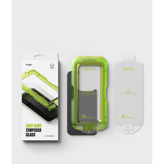 Γυαλί Προστασίας Ringke Easy Slide Tempered Glass Screen Protector for OnePlus 15 (2 Τεμάχια) (G4as1260) Γυαλί Προστασίας Ringke Easy Slide Tempered Glass Screen Protector for OnePlus 15 (2 Τεμάχια) (G4as1260)