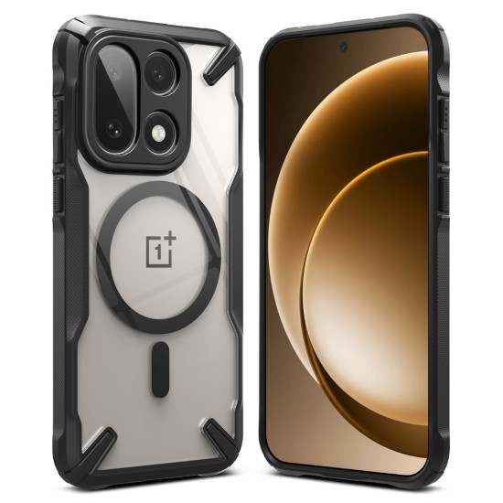 Θήκη Σιλικόνης Ringke Fusion X durable Magnetic PC Case with TPU Bumper for OnePlus 15 Black (FXMG1258E55) Θήκη Σιλικόνης Ringke Fusion X durable Magnetic PC Case with TPU Bumper for OnePlus 15 Black (FXMG1258E55)
