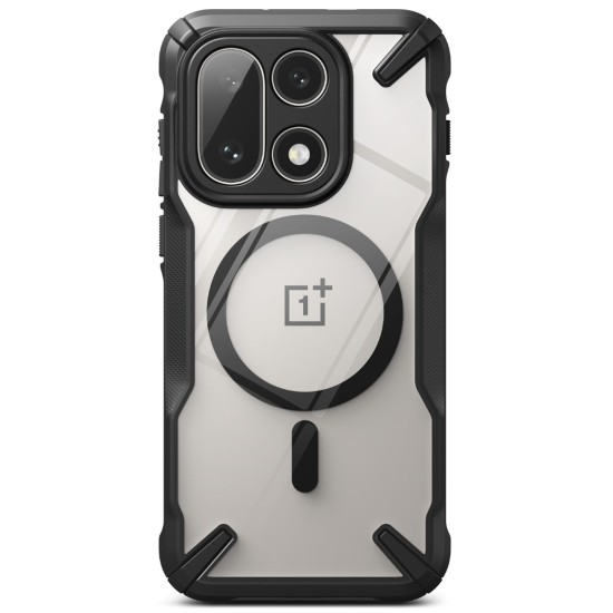 Θήκη Σιλικόνης Ringke Fusion X durable Magnetic PC Case with TPU Bumper for OnePlus 15 Black (FXMG1258E55) Θήκη Σιλικόνης Ringke Fusion X durable Magnetic PC Case with TPU Bumper for OnePlus 15 Black (FXMG1258E55)