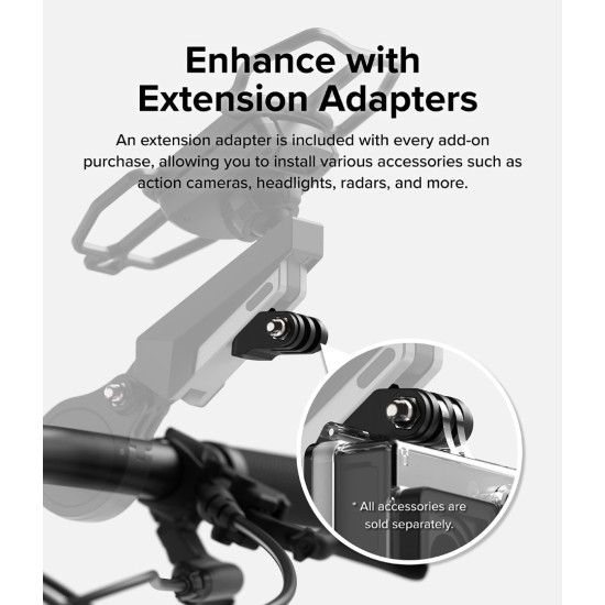Ringke Vibration Damper Μηχανισμός Απόσβεσης Κραδασμών για Quick & Go Grip Mount