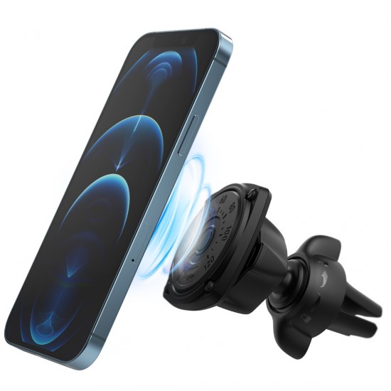 Βάση Στήριξης Αυτοκινήτου Ringke Power Clip Car Mount Black (Air Vent type) (ACCM0003)