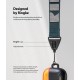 Λουράκι πολλαπλών χρήσεων Ringke Hand Strap Lettering Peacock Green (ST75805RS)