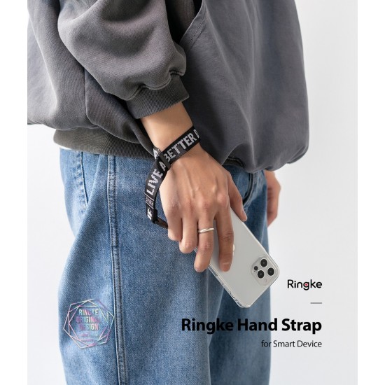 Λουράκι πολλαπλών χρήσεων Ringke Hand Strap Ticket Band 2 Balck (ST08257RS)