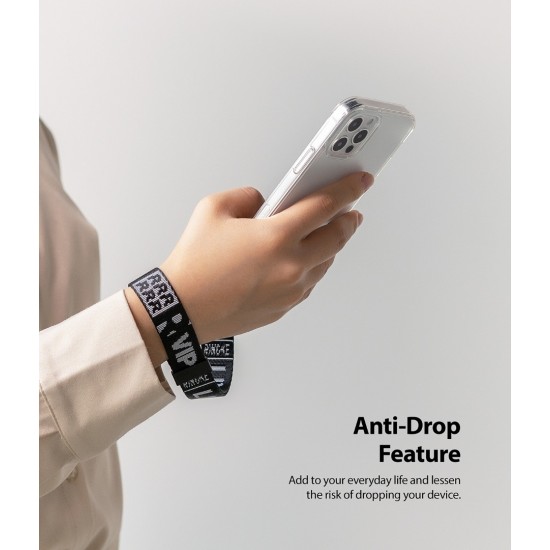 Λουράκι πολλαπλών χρήσεων Ringke Hand Strap Ticket Band 2 Balck (ST08257RS)