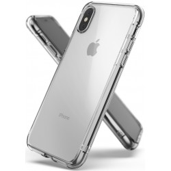 Θήκη Σιλικόνης Ringke Fusion TPU case with frame for iPhone X / XS Clear (FSAP0025)