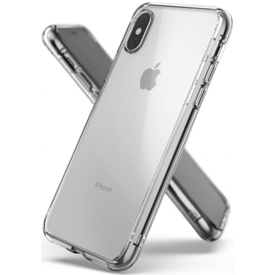 Θήκη Σιλικόνης Ringke Fusion TPU case with frame for iPhone X / XS Clear (FSAP0025) Θήκη Σιλικόνης Ringke Fusion TPU case with frame for iPhone X / XS Clear (FSAP0025)