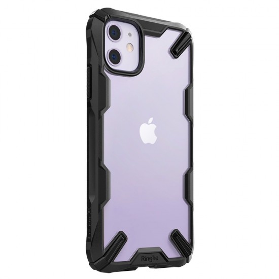 Θήκη Σιλικόνης Ringke Fusion X durable PC Case with TPU Bumper for iPhone 11 black (FUAP0013) Θήκη Σιλικόνης Ringke Fusion X durable PC Case with TPU Bumper for iPhone 11 black (FUAP0013)