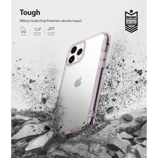 Θήκη Σιλικόνης Ringke Fusion TPU case with frame for iPhone 11 Pro Max Clear (FSAP0042)