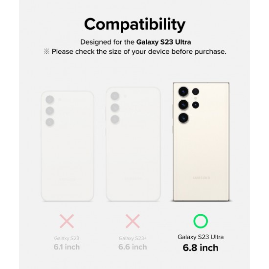 Μεμβράνη Προστασίας Ringke Screen Protector Dual Easy Film For Galaxy S23 Ultra (1 + 1 Added Bonus Pack) (D5EW036) Μεμβράνη Προστασίας Ringke Screen Protector Dual Easy Film For Galaxy S23 Ultra (1 + 1 Added Bonus Pack) (D5EW036)
