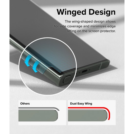 Μεμβράνη Προστασίας Ringke Screen Protector Dual Easy Film For Galaxy S23 Ultra (1 + 1 Added Bonus Pack) (D5EW036) Μεμβράνη Προστασίας Ringke Screen Protector Dual Easy Film For Galaxy S23 Ultra (1 + 1 Added Bonus Pack) (D5EW036)