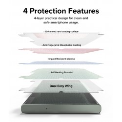 Μεμβράνη Προστασίας Ringke Screen Protector Dual Easy Film For Galaxy S23 Ultra (1 + 1 Added Bonus Pack) (D5EW036) Μεμβράνη Προστασίας Ringke Screen Protector Dual Easy Film For Galaxy S23 Ultra (1 + 1 Added Bonus Pack) (D5EW036)