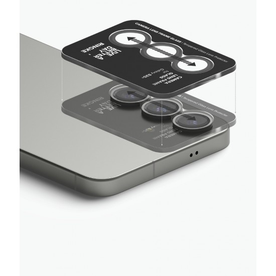 Γυαλί Προστασίας Κάμερας Ringke Camera Lens Frame Glass (2 Τεμάχια) for Samsung Galaxy S25 Plus (CLF1G1006) Black Γυαλί Προστασίας Κάμερας Ringke Camera Lens Frame Glass (2 Τεμάχια) for Samsung Galaxy S25 Plus (CLF1G1006) Black