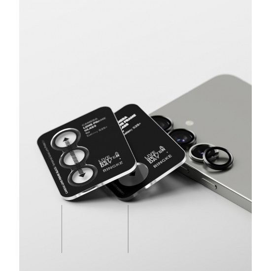 Γυαλί Προστασίας Κάμερας Ringke Camera Lens Frame Glass (2 Τεμάχια) for Samsung Galaxy S25 Plus (CLF1G1006) Black Γυαλί Προστασίας Κάμερας Ringke Camera Lens Frame Glass (2 Τεμάχια) for Samsung Galaxy S25 Plus (CLF1G1006) Black