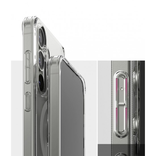 Θήκη Σιλικόνης Ringke Fusion Magnetic polycarbonate case with TPU frame for Samsung Galaxy S25 Plus Clear (FMG984R52) Θήκη Σιλικόνης Ringke Fusion Magnetic polycarbonate case with TPU frame for Samsung Galaxy S25 Plus Clear (FMG984R52)