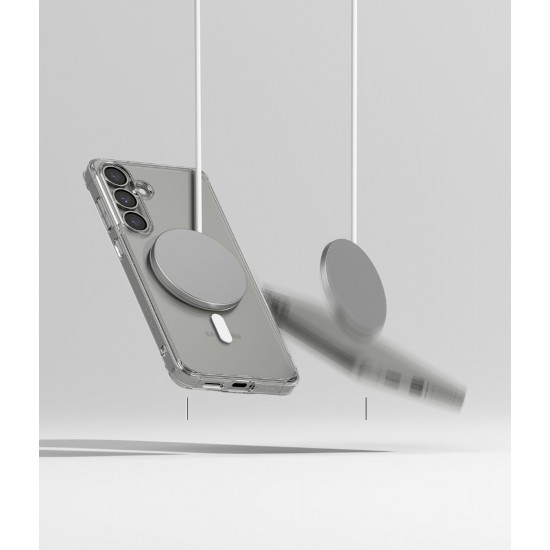 Θήκη Σιλικόνης Ringke Fusion Magnetic polycarbonate case with TPU frame for Samsung Galaxy S25 Plus Clear (FMG984R52) Θήκη Σιλικόνης Ringke Fusion Magnetic polycarbonate case with TPU frame for Samsung Galaxy S25 Plus Clear (FMG984R52)