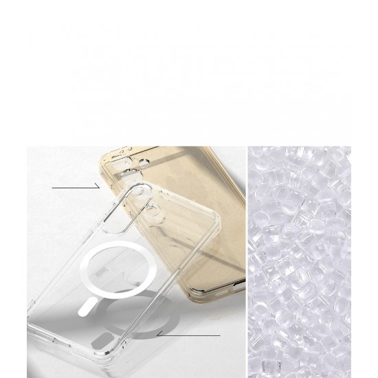 Θήκη Σιλικόνης Ringke Fusion Magnetic polycarbonate case with TPU frame for Samsung Galaxy S25 Plus Clear (FMG984R52) Θήκη Σιλικόνης Ringke Fusion Magnetic polycarbonate case with TPU frame for Samsung Galaxy S25 Plus Clear (FMG984R52)