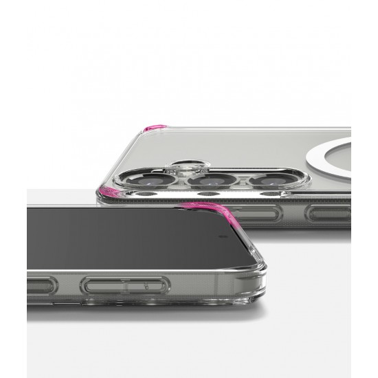 Θήκη Σιλικόνης Ringke Fusion Magnetic polycarbonate case with TPU frame for Samsung Galaxy S25 Plus Clear (FMG984R52) Θήκη Σιλικόνης Ringke Fusion Magnetic polycarbonate case with TPU frame for Samsung Galaxy S25 Plus Clear (FMG984R52)