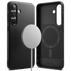 Θήκη Σιλικόνης Ringke Onyx Magnetic TPU Cover for Samsung Galaxy S25 Plus Black (OMG993R55)