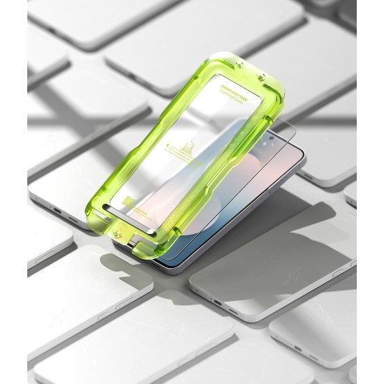 Γυαλί Προστασίας Ringke Easy Slide Tempered Glass Screen Protector for Samsung Galaxy S25 FE (2 Τεμάχια) (G4as1207)