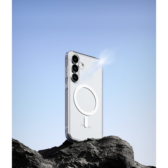 Θήκη Σιλικόνης Ringke Fusion Magnetic polycarbonate case with TPU frame for Samsung Galaxy S25 FE Clear (FMG1204E52) Θήκη Σιλικόνης Ringke Fusion Magnetic polycarbonate case with TPU frame for Samsung Galaxy S25 FE Clear (FMG1204E52)