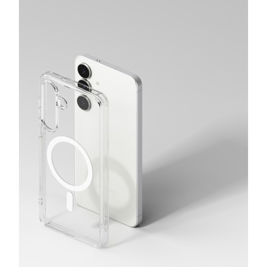Θήκη Σιλικόνης Ringke Fusion Magnetic polycarbonate case with TPU frame for Samsung Galaxy S25 FE Clear (FMG1204E52) Θήκη Σιλικόνης Ringke Fusion Magnetic polycarbonate case with TPU frame for Samsung Galaxy S25 FE Clear (FMG1204E52)