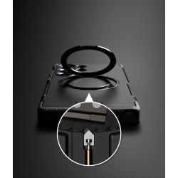 Θήκη Σιλικόνης Ringke Alles Heavy-duty rugged protection Case for Samsung Galaxy S25 Ultra Black (AL995R55)