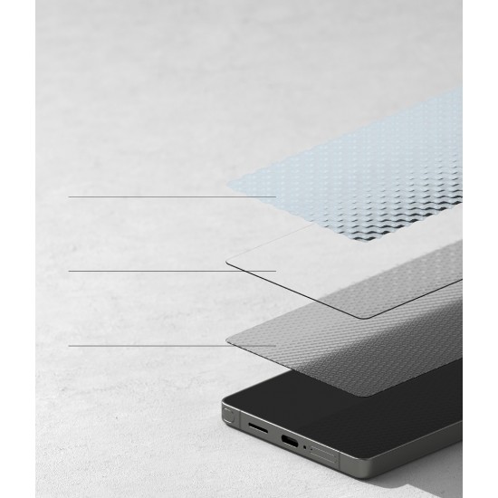 Γυαλί Προστασίας Ringke Easy Slide Tempered Glass Screen Protector for Samsung Galaxy S25 Ultra (2 Τεμάχια) (G4as1003)