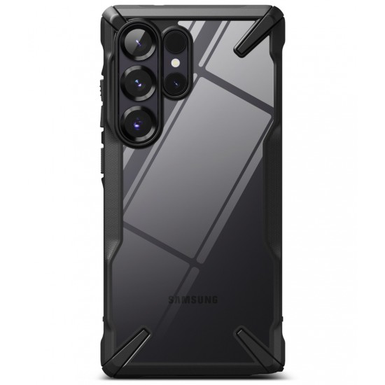 Θήκη Σιλικόνης Ringke Fusion X durable PC Case with TPU Bumper for Samsung Galaxy S25 Ultra black (FX988E55) Θήκη Σιλικόνης Ringke Fusion X durable PC Case with TPU Bumper for Samsung Galaxy S25 Ultra black (FX988E55)