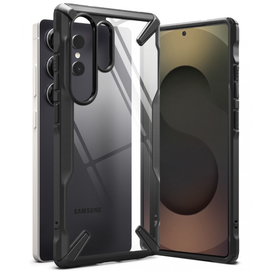 Θήκη Σιλικόνης Ringke Fusion X durable PC Case with TPU Bumper for Samsung Galaxy S25 Ultra black (FX988E55) Θήκη Σιλικόνης Ringke Fusion X durable PC Case with TPU Bumper for Samsung Galaxy S25 Ultra black (FX988E55)