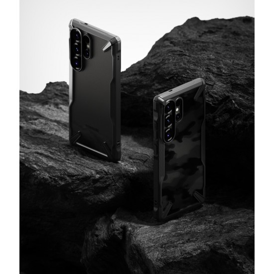 Θήκη Σιλικόνης Ringke Fusion X durable PC Case with TPU Bumper for Samsung Galaxy S25 Ultra black (FX988E55) Θήκη Σιλικόνης Ringke Fusion X durable PC Case with TPU Bumper for Samsung Galaxy S25 Ultra black (FX988E55)