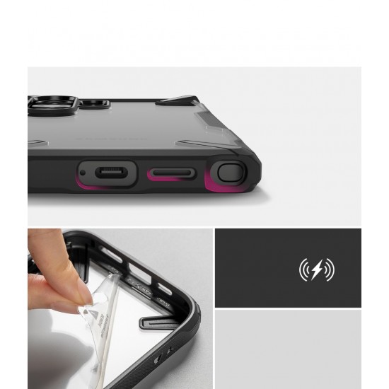 Θήκη Σιλικόνης Ringke Fusion X durable PC Case with TPU Bumper for Samsung Galaxy S25 Ultra black (FX988E55) Θήκη Σιλικόνης Ringke Fusion X durable PC Case with TPU Bumper for Samsung Galaxy S25 Ultra black (FX988E55)